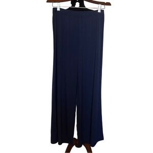 NWT Bob Mackie Charcoal Gray  Wide-Leg Pants Size Medium Petite